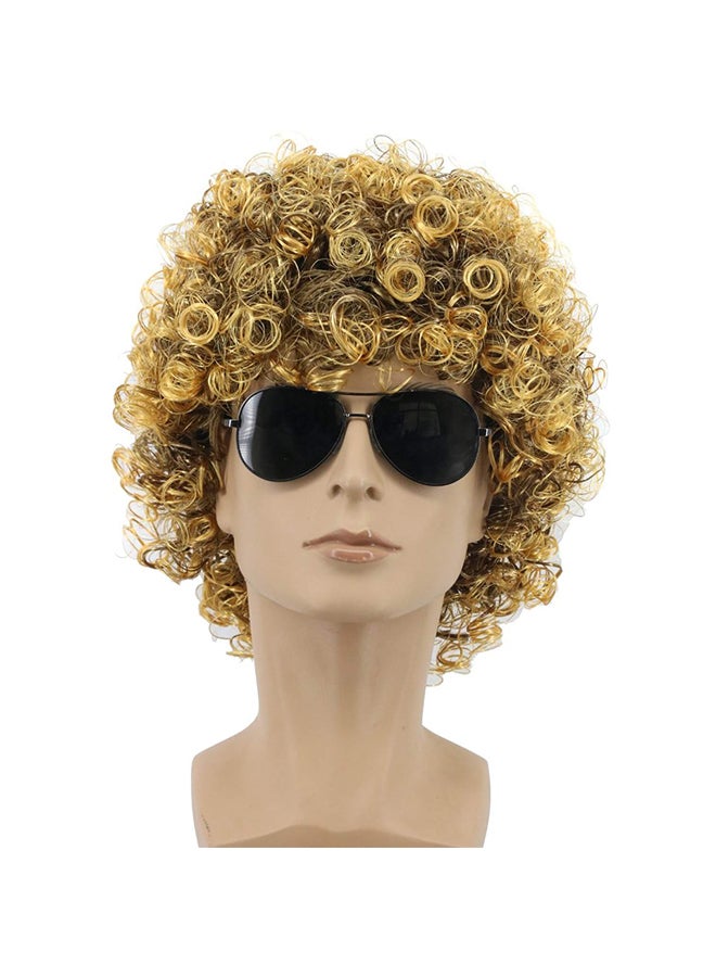 Afro Style Funky Wig Gold - v1556342910/N24327047A_1