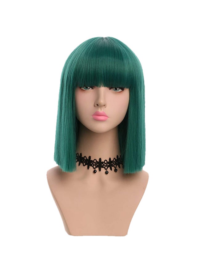 Synthetic Straight Hair Wig Green - v1556343028/N24327029A_1