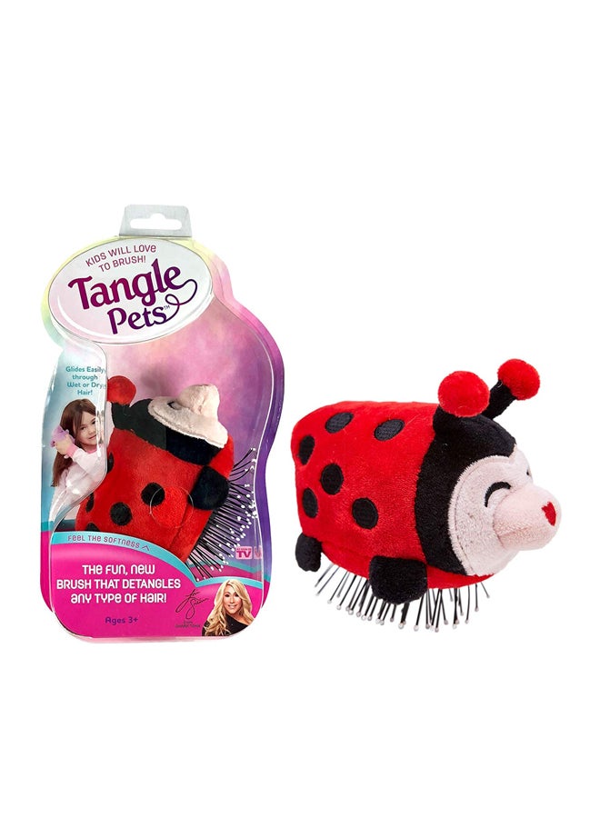 Lizzy The Ladybug - The Detangling Hair Brush Red/Black/White