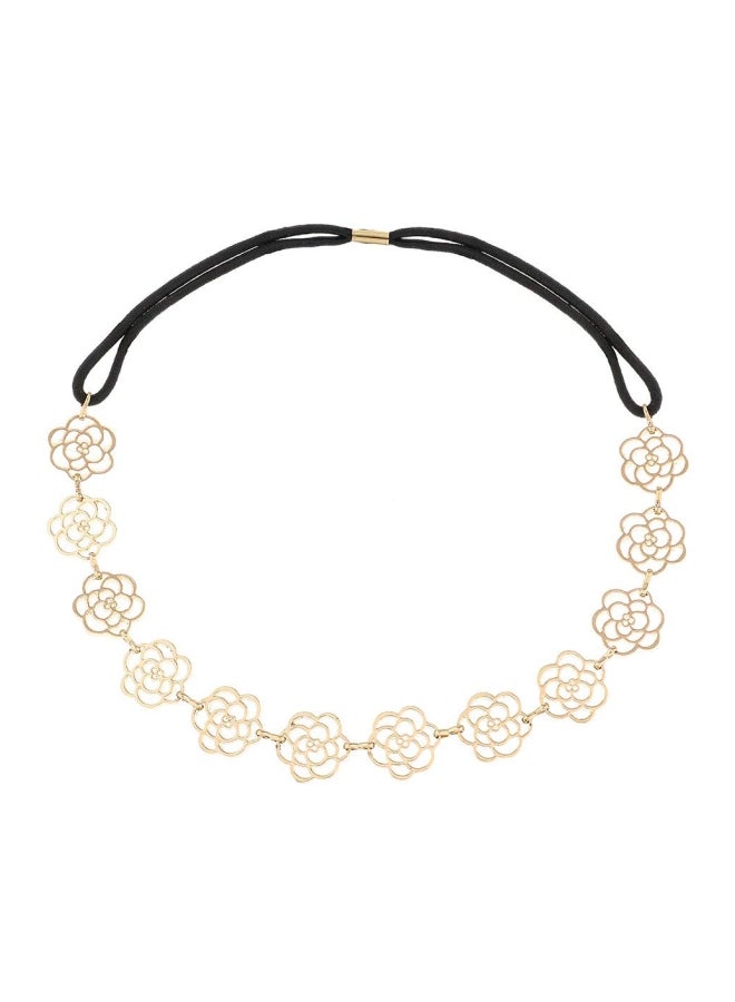 Tgirls Flower Hair Accessories Gold