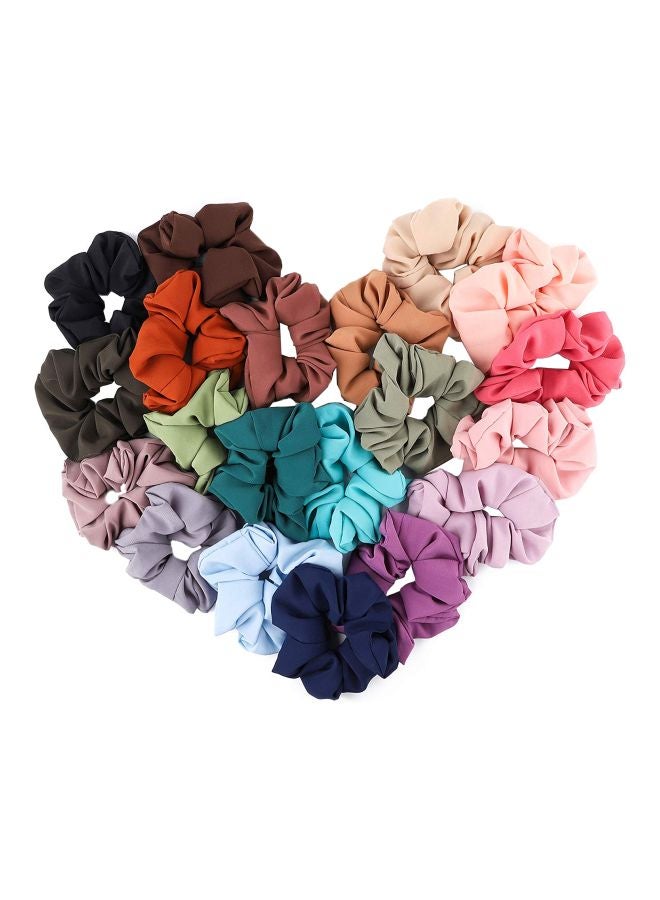 20-Piece Rope Scrunchie Set Multicolour