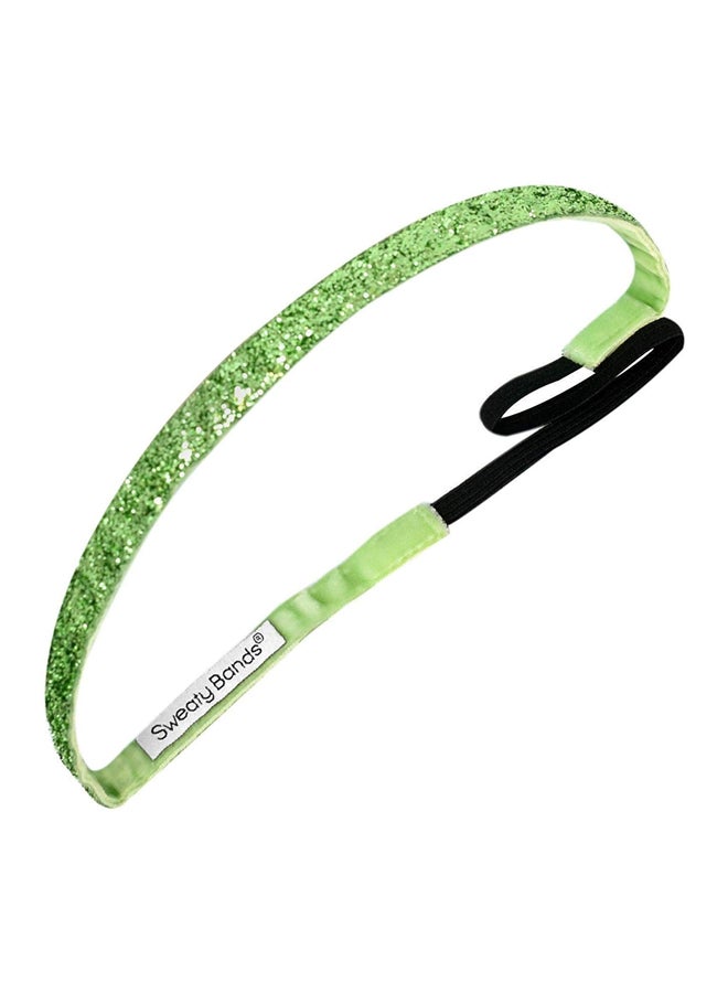 سويتي باندز طوق لامع للشعر مقاوم للإنزلاق أخضر ليموني فيفا ديفا