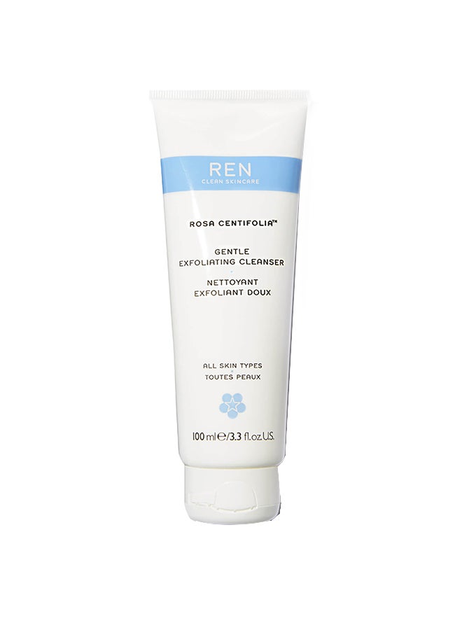 REN CLEAN SKINCARE Rosa Centifolia Gentle Exfoliating Cleanser 100ml 