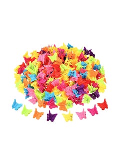 Tatuo 200-Piece Butterfly Hair Clip Set Multicolour 