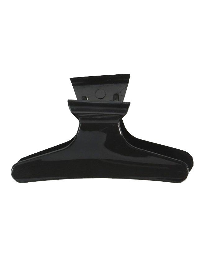 12-Piece Butterfly Clip Set Black