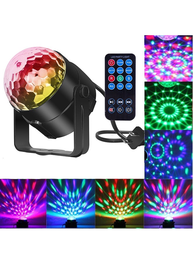 15 Colors  LED Mini Magic Ball Light With Remote Controller Multicolour 300grams
