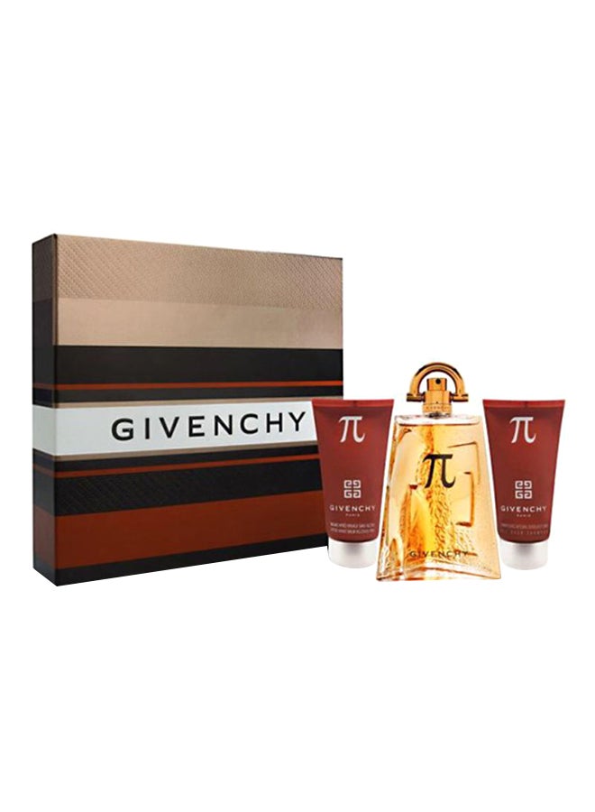 GIVENCHY Pie Gift Set EDT 100ml, All Over Shampoo 75ml and After Shave Balm 75ml