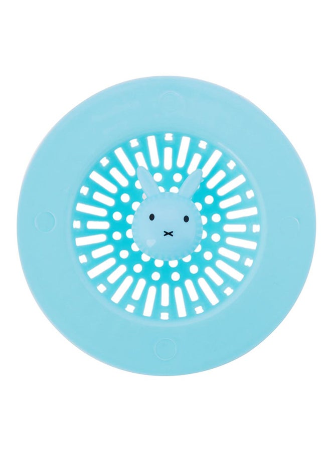 Cartoon Head Kitchen Sink Garbage Filter Blue 11.5x11.5x4cm 