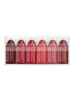 Golden Rose 6-Piece Velvet Matte Lipstick Mix 2 Red  - Image 1