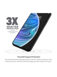 ZAGG InvisibleShield Tempered Glass Screen Protector For Apple iPhone Xs/X Clear  - Image 3