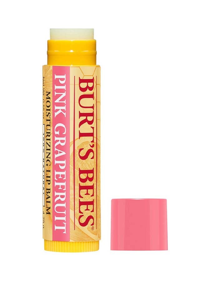 Burt's Bees 2-Piece Pink Grapefruit Moisturizing Lip Balm Set White - Image 2