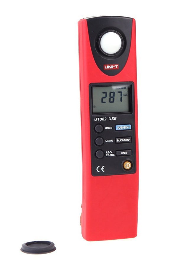 UNI-T Illuminometer Tester Red/Black 
