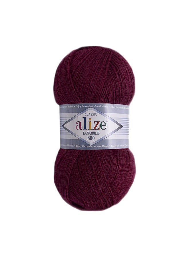 Alize Thread Lana Gold 800 Tsvet.495 Rubin Purple