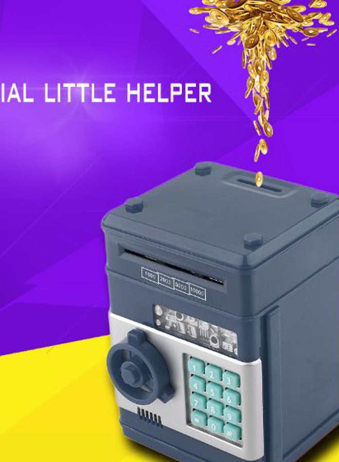 خزنة بنك لحفظ الأموال بكلمة مرور للحماية، طراز ZL144401 - Image 2