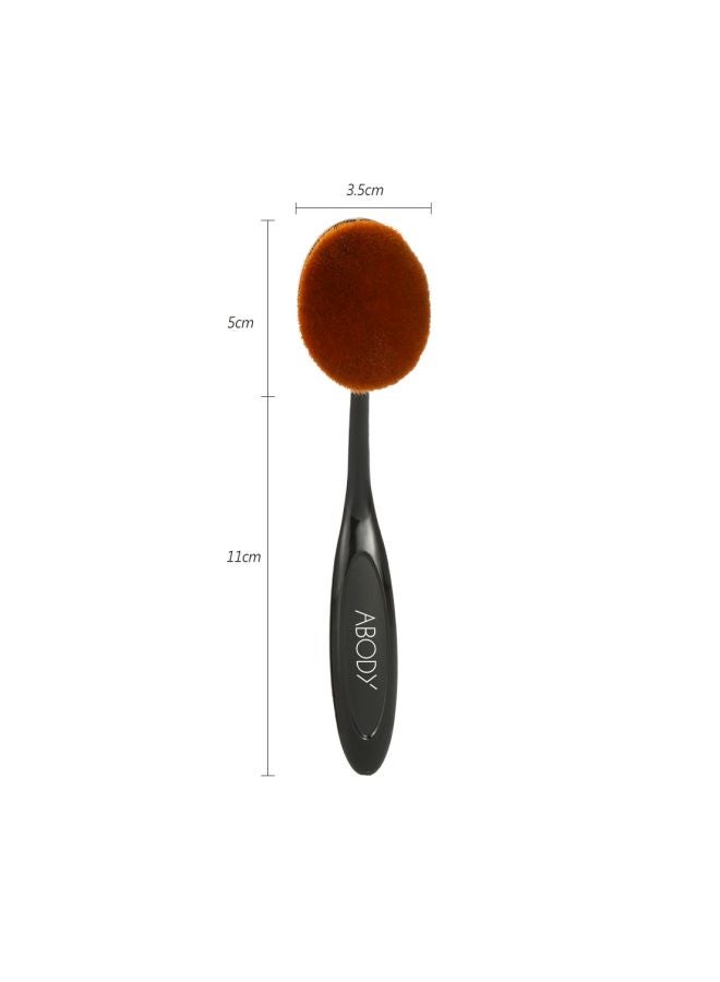 Abody Professional Makeup Brush Black/Brown - Image 2