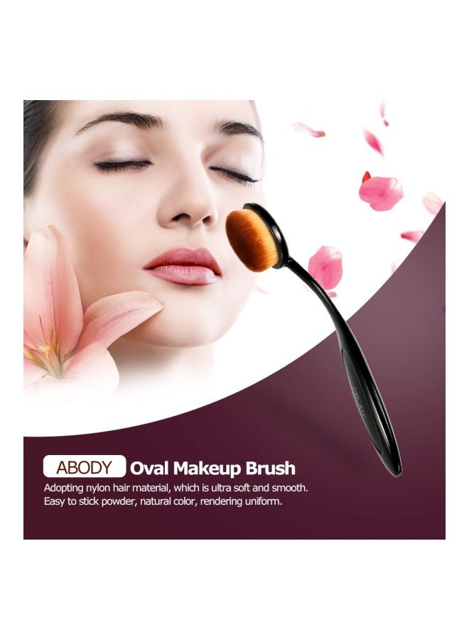 Abody Professional Makeup Brush Black/Brown - Image 3