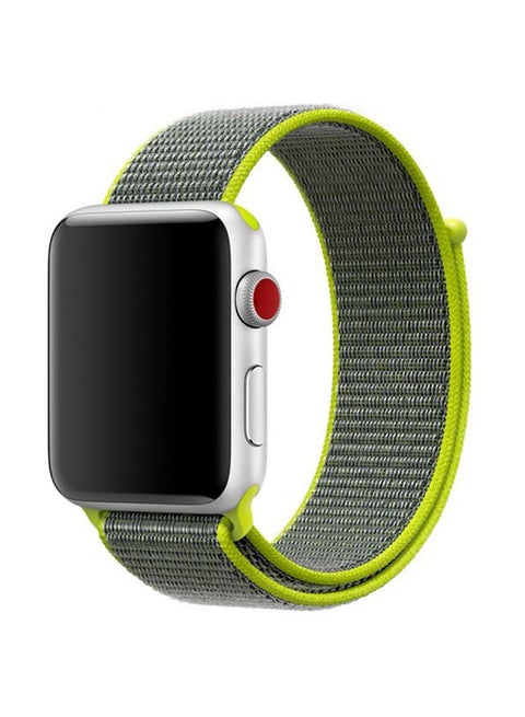 Replacement Nylon Band For Apple Watch Series 3/2/1 Green