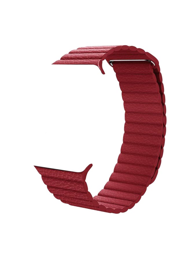 Elivebuyind - Interchangeable Band For Apple Watch 42mm Red - Image 1