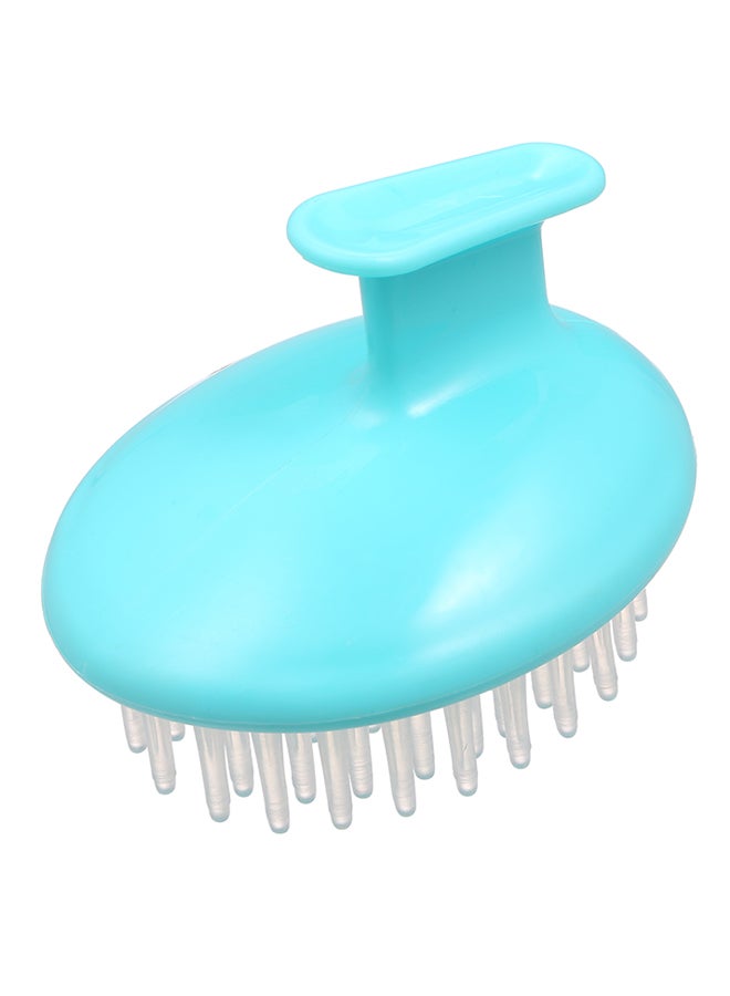 Generic Silicone Head Body Shampoo Scalp Massage Brush Blue 0.045kg - Image 1