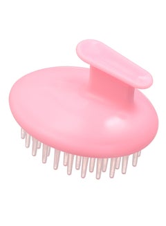 Silicone Head Body Shampoo Scalp Massage Brush Pink 0.045kg - v1556357670/N24581883A_1