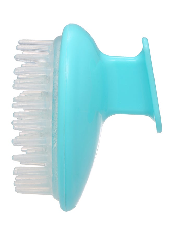 Generic Silicone Head Body Shampoo Scalp Massage Brush Blue 0.045kg - Image 2