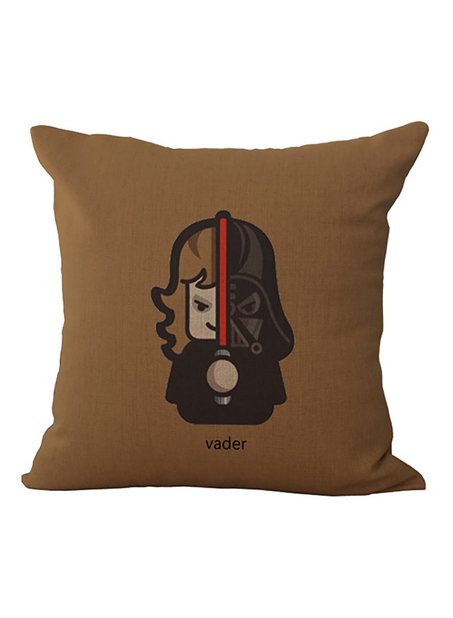 شاربدو غطاء وسادة مزين بنقش مطبوع للمنزل العصري متعدد الألوان 45x45x1سم - Image 1