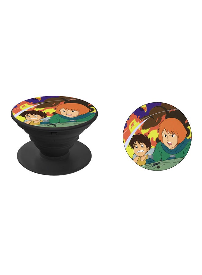 BP Pop Up Expanding Phone Grip Holder - Anime Adnan And Lina Multicolour