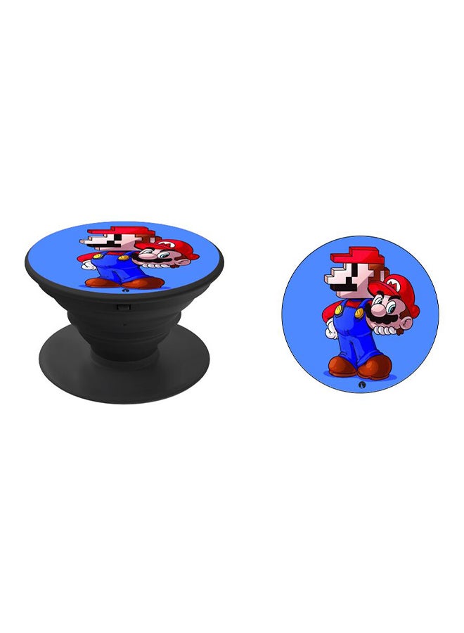 BP Pop Up Expanding Phone Grip Holder - Video Game Super Mario Multicolour