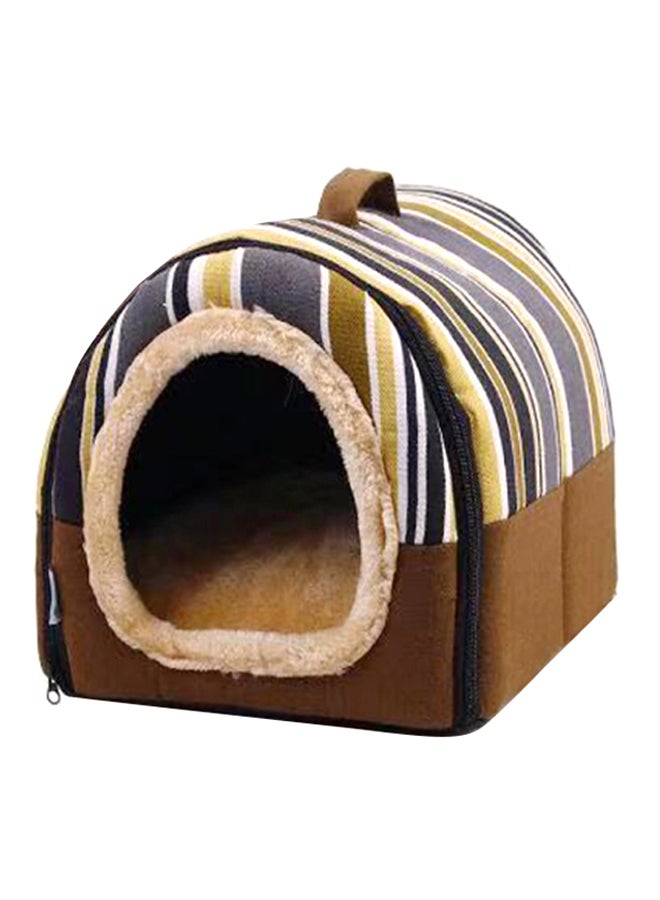 شاربدو كهف للحيوانات الأليفة من القماش متعدد الألوان 33 x 30سم - Image 2