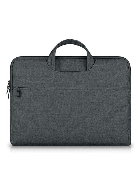 Zipper Pouch Case Cover For Macbook Air Pro 13-Inch Deep Grey