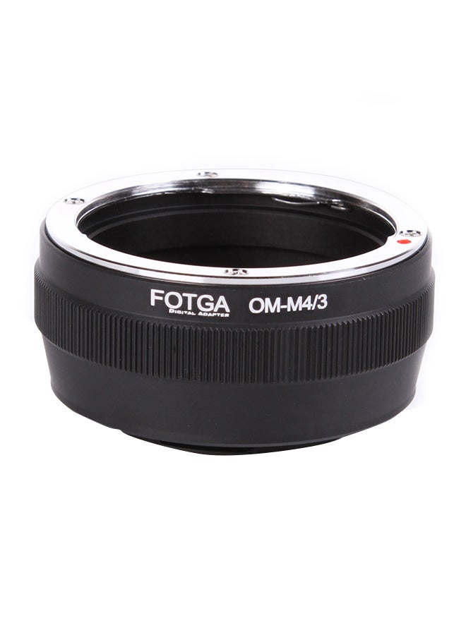 Fotga Adapter Ring Mount For Olympus DSLR Camera Black 