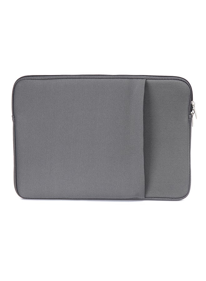 Zipper Pouch Case Cover For MacBook Air Pro Notebook Grey 