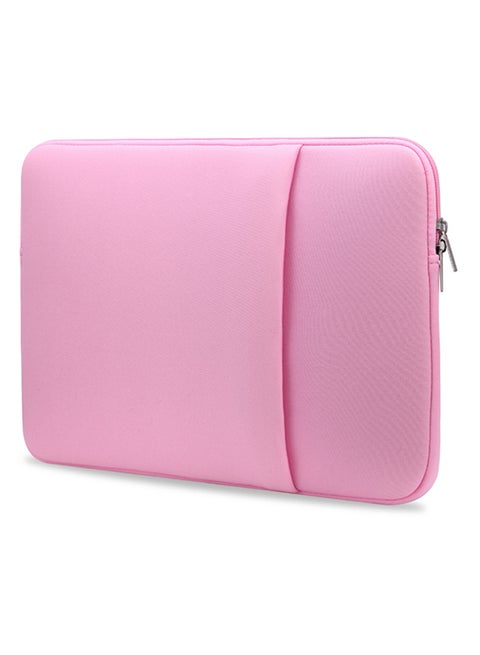Zipper Pouch Case Cover For MacBook Air Pro Notebook Pink