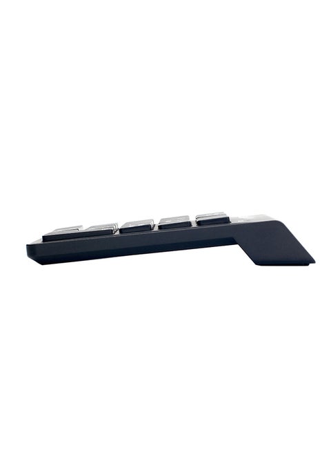 Wireless Number Pad Keyboard Black