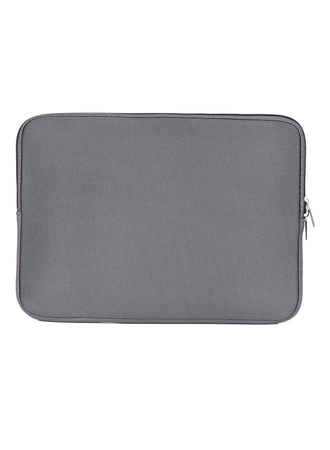 Lss Zipper Soft Sleeve Bag Case For Ultrabook Laptop Notebook Grey 