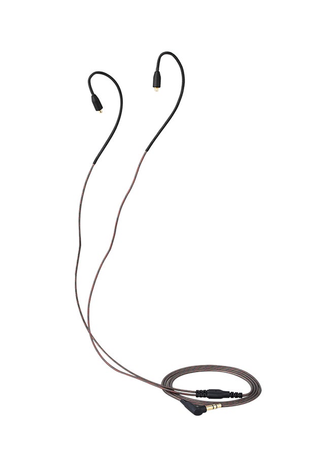 Generic - 3.5mm Replacement Headphone Cord For Shure SE215/ SE315/ SE425/ SE535 Black - Image 1