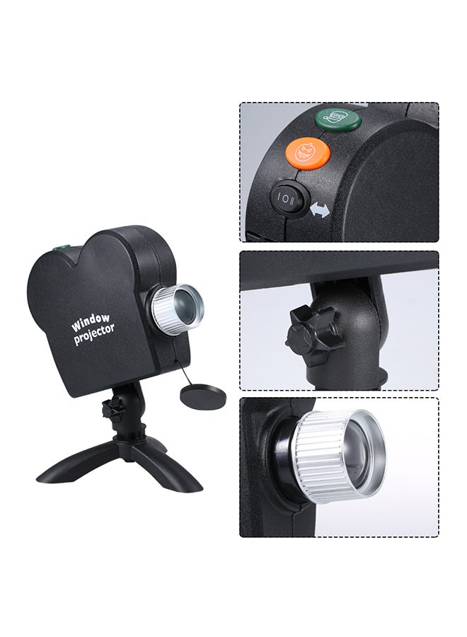 Generic - Mini Window Movie Projector Home Black - Image 1