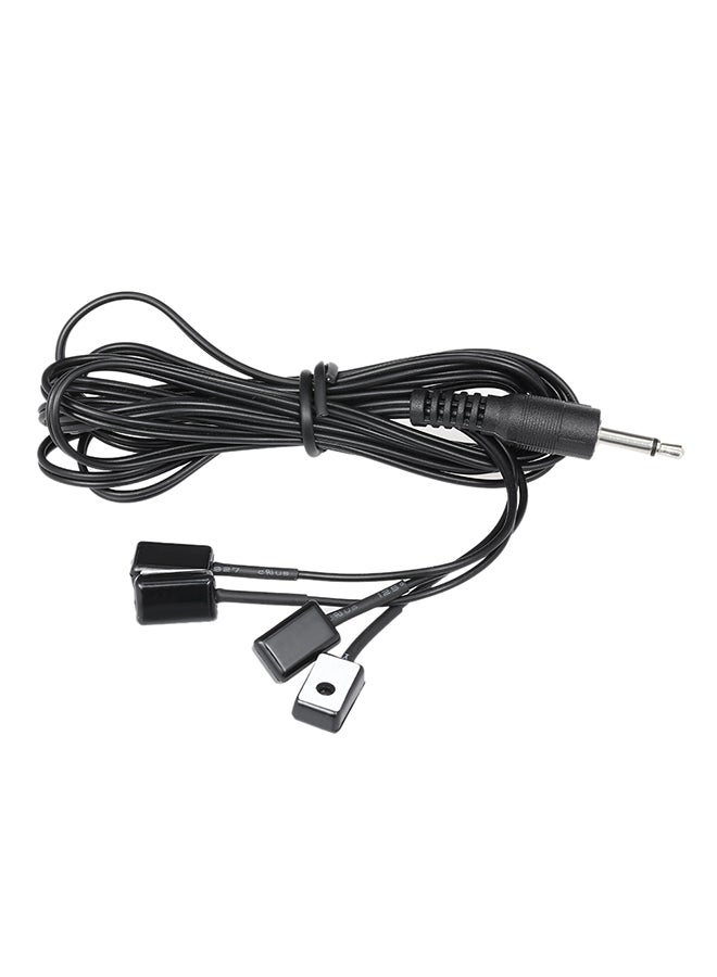 IR Emitter Extension Cable Black