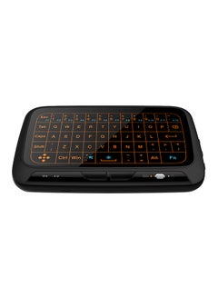 Wireless Touchpad Keyboard Black