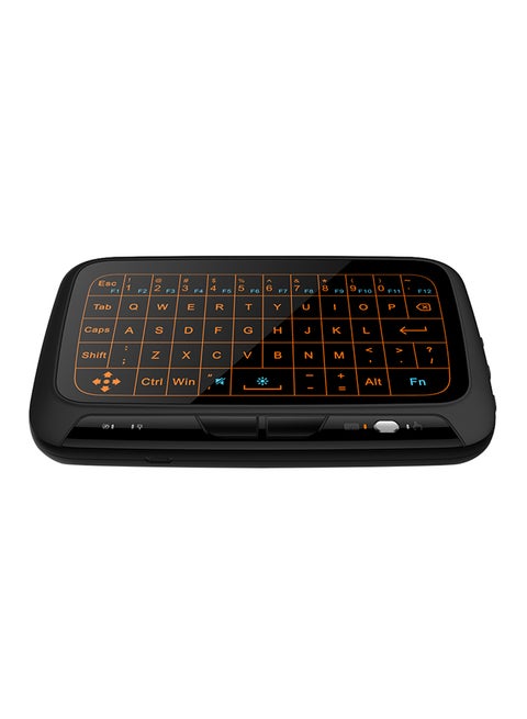 Wireless Touchpad Keyboard Black
