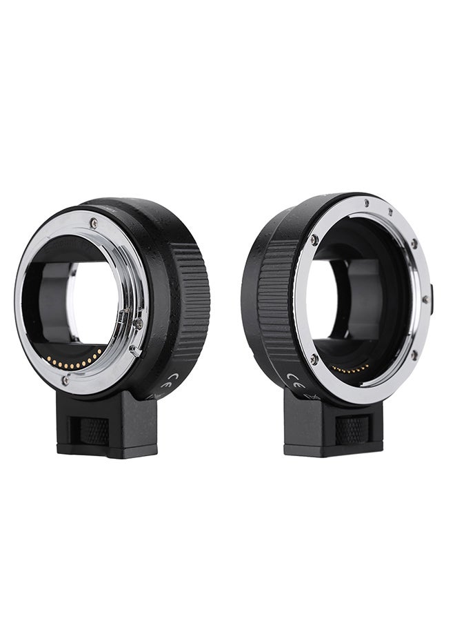 ANDOER Auto Focus Lens Mount Adapter Ring For Canon Camera Black 