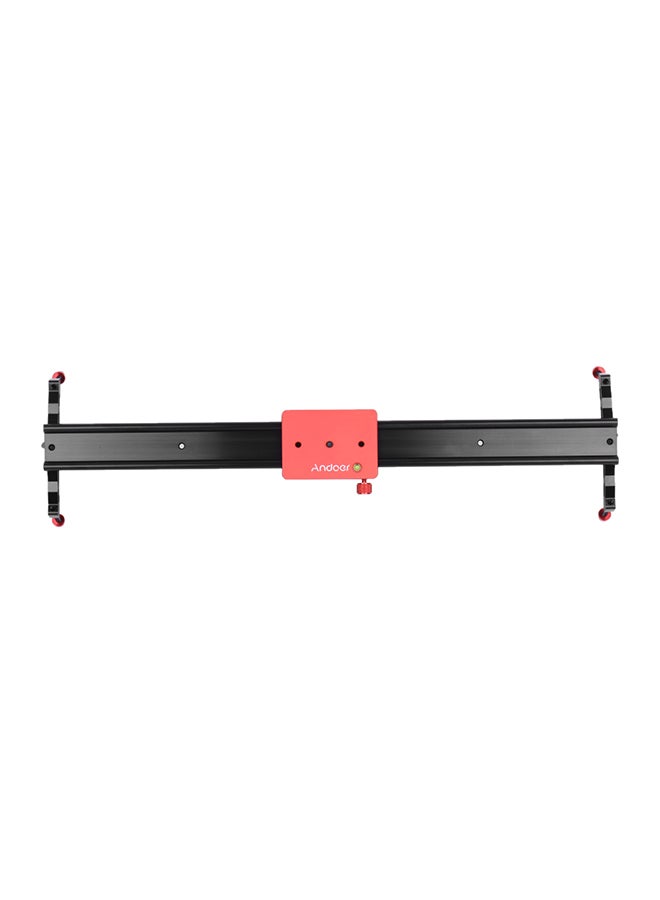 ANDOER Slider Track Rail Stabilizer For DSLR Camera Red/Black  - Image 1