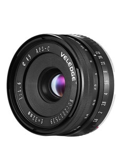 32mm F1.6 Large Aperture Manual Prime Fixed Lens For Sony APS-C E-Mount Digital Mirrorless Cameras Black - v1556362340/N24588947A_1