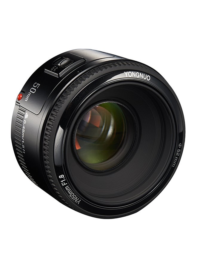 YONGNUO F/1.8 AF Auto Focus For Canon DSLR Camera Black 
