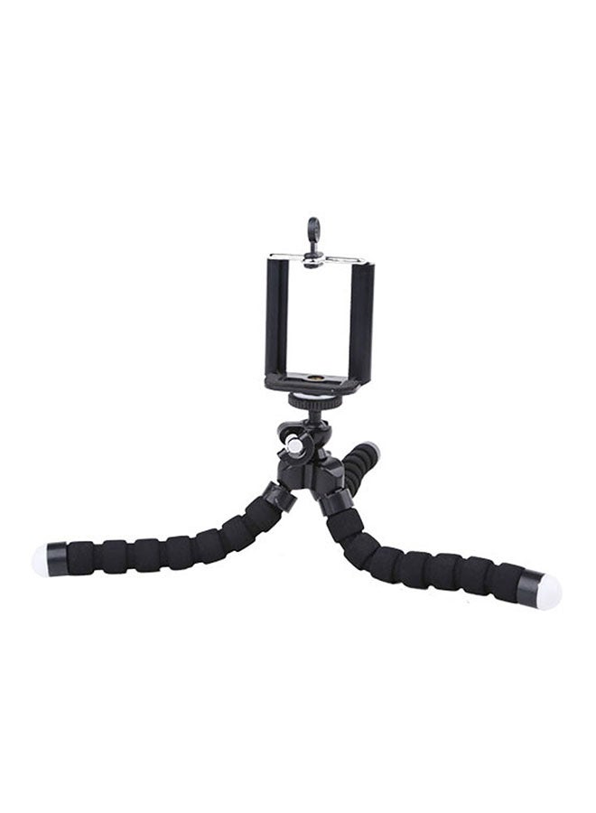 Mini Flexible Sponge Octopus Tripod for Mobile Phone Smartphone Camera Accessory Black 