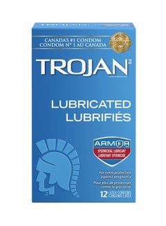 12-Piece Spermicidal Lubricated Condom Set