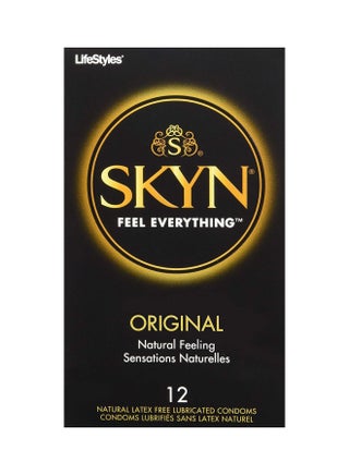 SKYN Original - Natural Latex Free Lubricated Comdoms- 12 Count - v1556363113/N24208998A_1