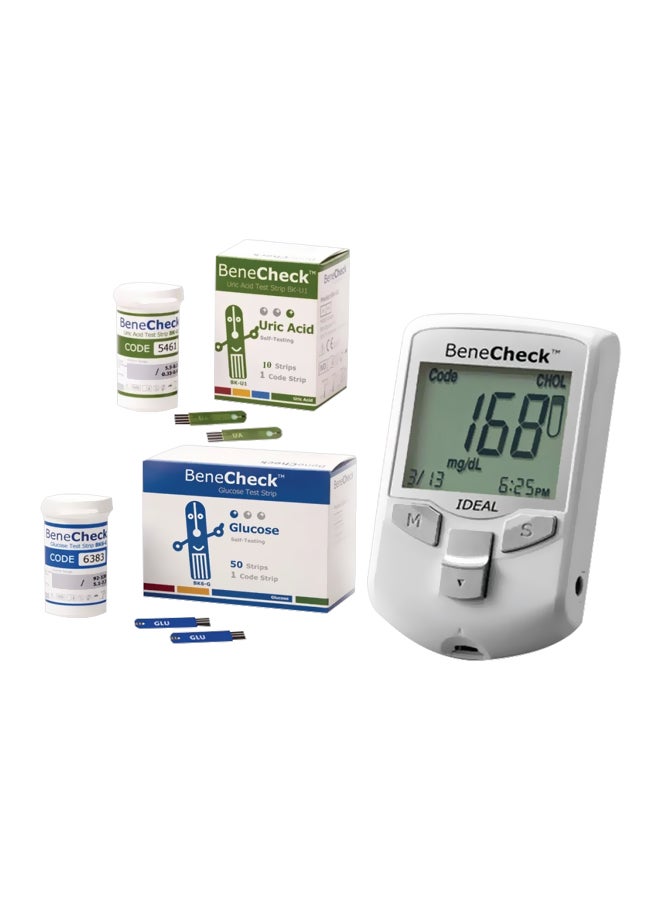 BeneCheck - 3-In-1 Multi-Monitoring Diabetes Meter Kit - Image 1
