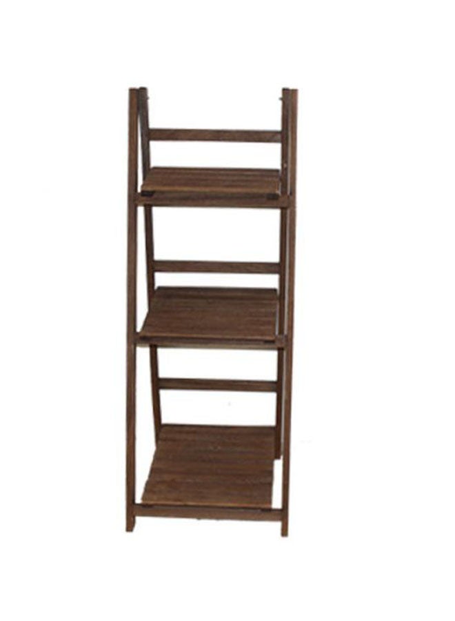 3-Tier Pot Stand Coffee 42x110x41cm - Image 2