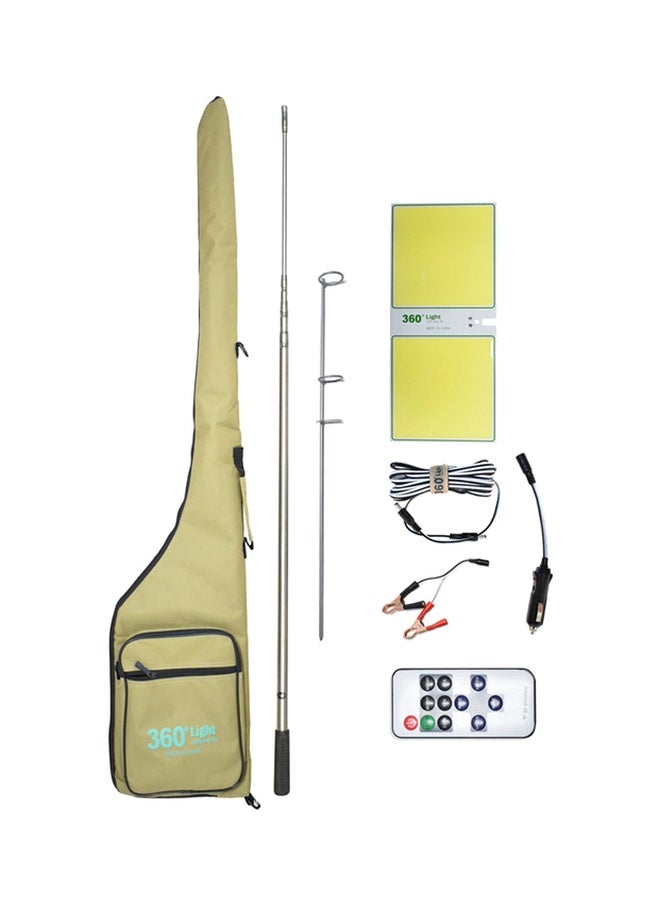 كونبيكس مصباح LED متعدد الوظائف للأماكن الخارجية والصيد والتخييم بقدرة 320 وات وطول 4 م مع جهاز تحكم عن بعد - Image 1